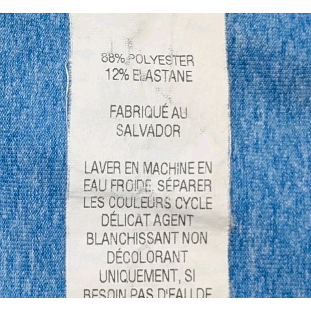 L.L. Bean Women’s Medium Full Zip Performance Jacket Blue Stretch Athletic - Picture 13 of 16